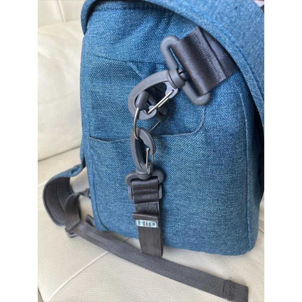 Hie Bag V2 Diaper Backpack Blue